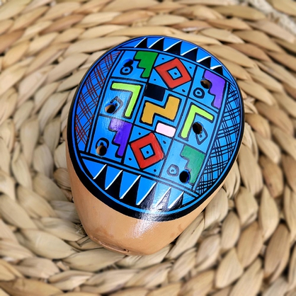 Okaryna ceramiczna motywy inkaskie