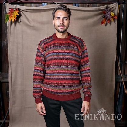 Elegancki sweter wełniany z Peru